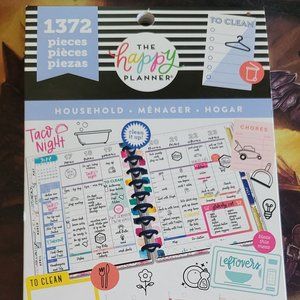 The Happy Planner Household Essentials Sticker Book